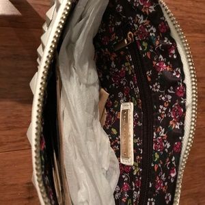 3am Forever cream studded wristlet